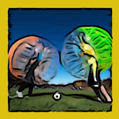 FOTBAL ZORBING Libiš